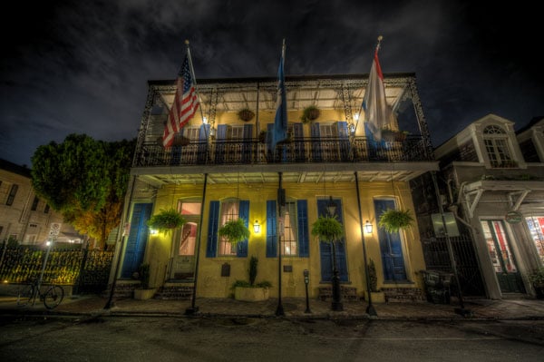 One of the haunted hotels that we visit on our Group Ghost Tours.