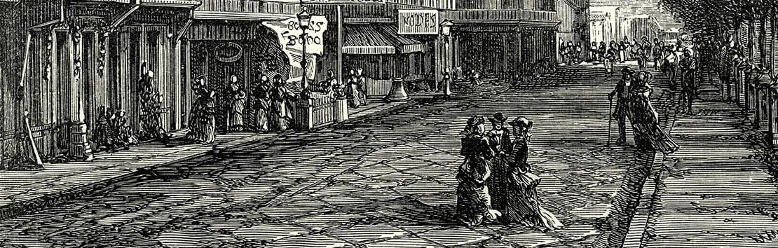 La Histórica Nueva Orleans, el escenario donde podría haber encontrado Gallatin Street, una de las áreas más embrujadas del Barrio Francés.