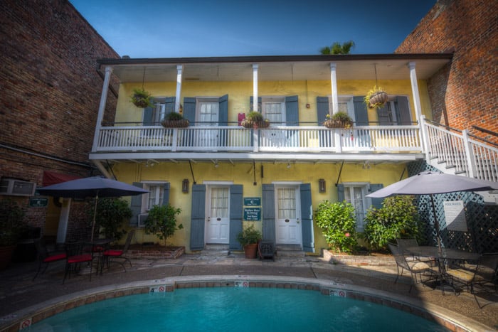 A photo of the Hotel St. Pierre in Haunted New Orleans, Ghost City Tours.