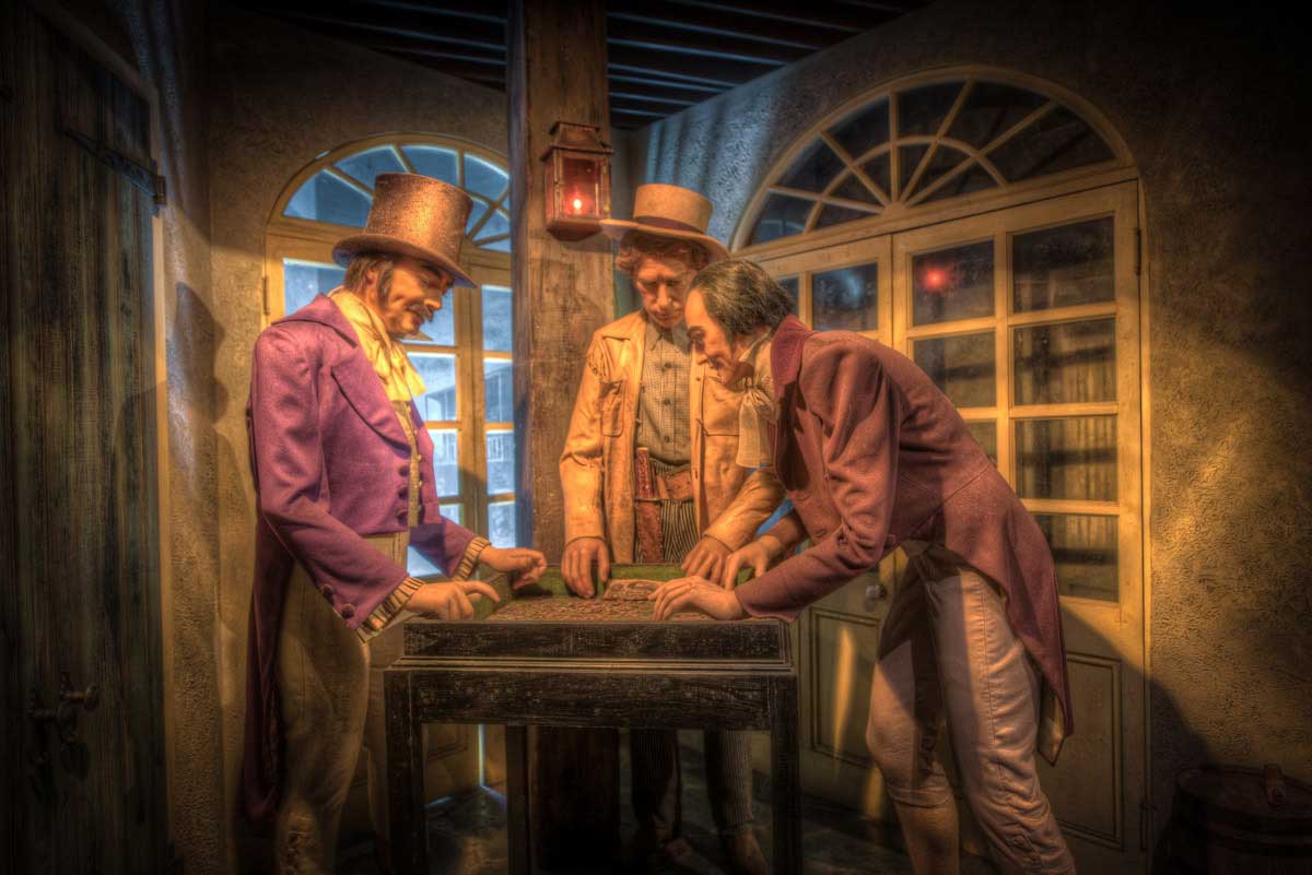 The Haunted Musee Conti Wax Museum in New Orleans, Louisiana