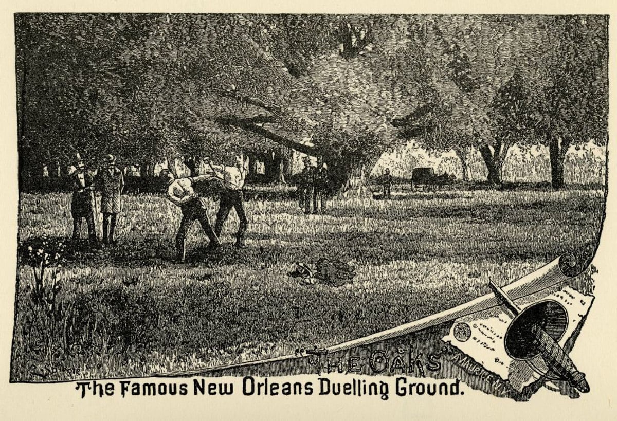 Una foto de Dueling Oaks en City Park en Haunted New Orleans, Ghost City Tours