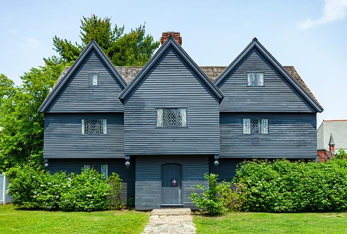 La Casa de Brujas de Salem, conocida como una de las casa más embrujadas de Salem