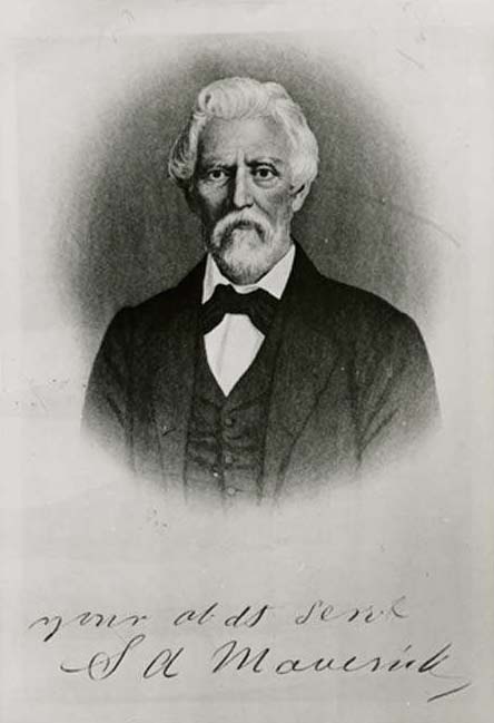 A historical sketch of South Carolina born politician Samuel Maverick, who signed the Texas Declaration of Independence in 1836.
