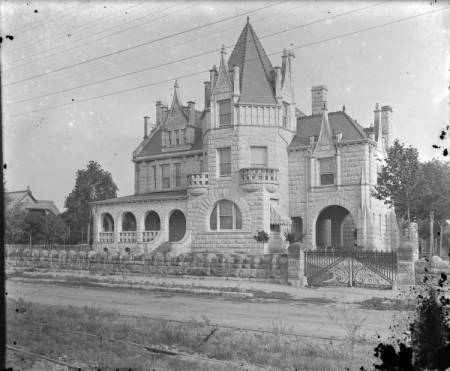 The Terrell Castle, rumored to be one of the most haunted houses in San Antonio, Texas