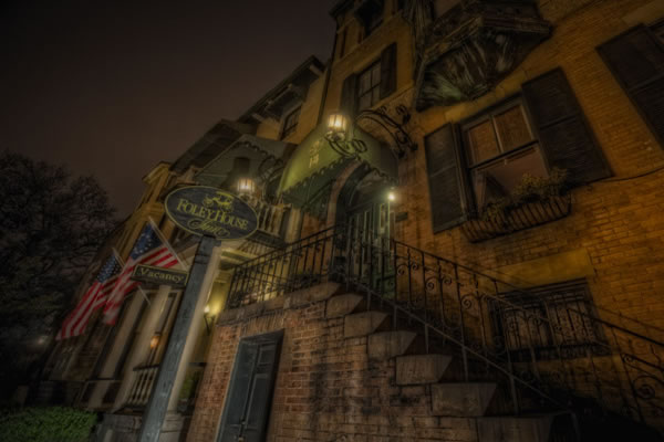 La Embrujada Posada Foley House, donde ocurre mucha actividad paranormal.