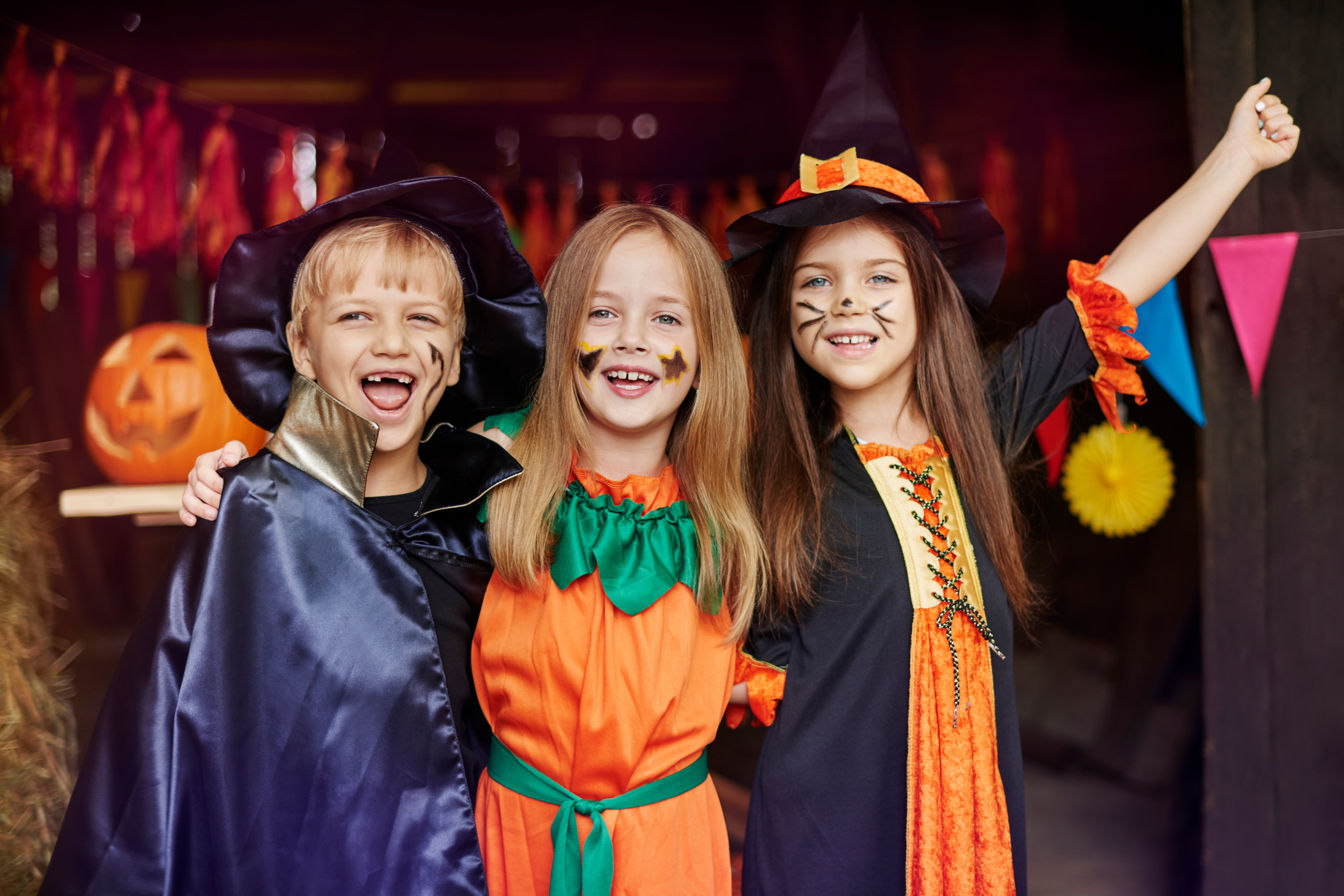Children in Halloween Costume